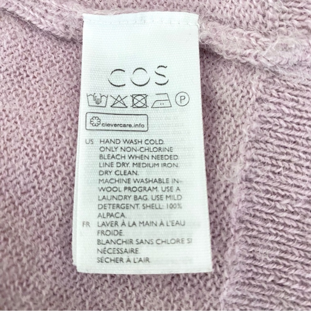 COS Lavender Crew Neck Sweater - Picture 4 of 4